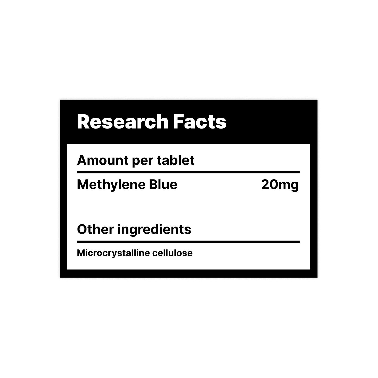 Methylene Blue (USP) – 20mg - Image 2
